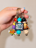 Beaded keychains