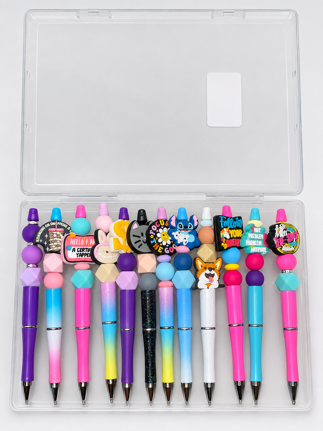 Beaded pens