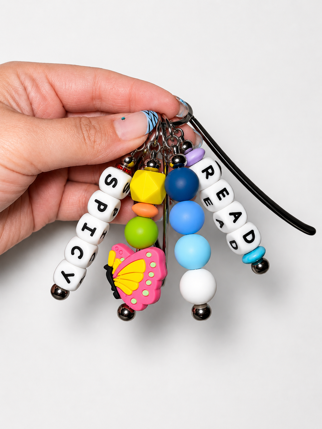 Beaded keychains